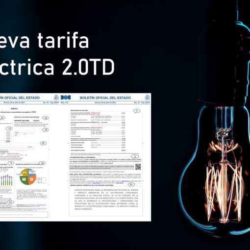 Composición nueva tarifa eléctrica uso doméstico 2.0TD